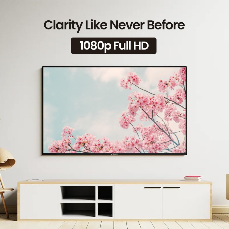 SANSUI 32" VA Series Full HD Frameless Design Smart TV