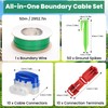 COZCLAM 50m Boundary Cable + 50 Pegs + 10 Cable