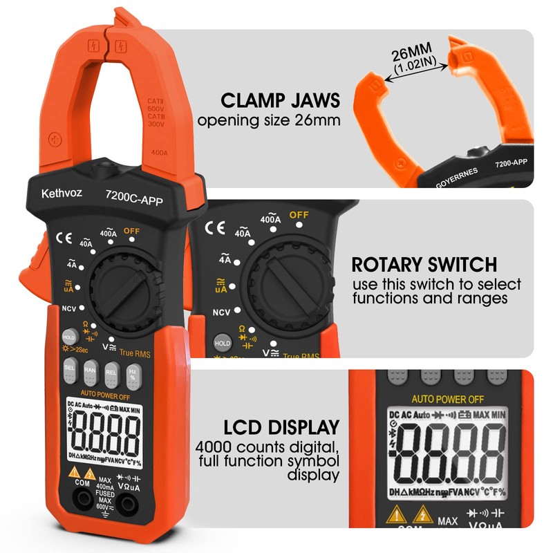 Bluetooth multimeter