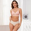 VXVGER Wireless Bras for Women T Shirt Bra Soft No