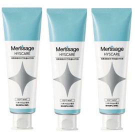 Matsukaze Melsage Hiscare Gel Soft Mint, 2.1 oz (60 g), 3 Packs of 1,450 ppm (1,450 ppm)