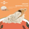 Sussex Wholefoods Organic Buckwheat Flour, Gluten-Free 500g