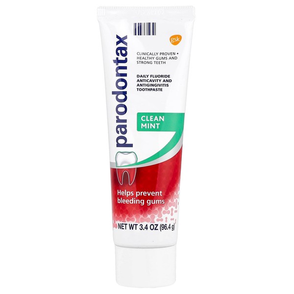 Parodontax Parodontax Clean Mint Daily Toothpaste, 3.4 oz. Per Tube