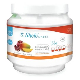 Colágeno Hidrolizado Plus Sheló Nabel Ácido Hialurónico Sabor Mango Granada