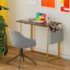4NM 31.5" Small Desk with Storage Bag, Simple Assembly Folding