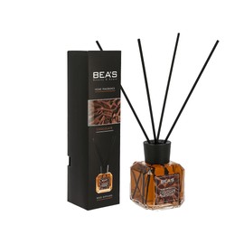 Reed Diffuser with Sticks, Chocolate, 4.05 Fl Oz (120 ml), Long Lasting Home Fragrance, Aromatherapy Oil Diffuser, Refreshing Air, Gift for Home and Office Shelf Decor, 1 Pack
