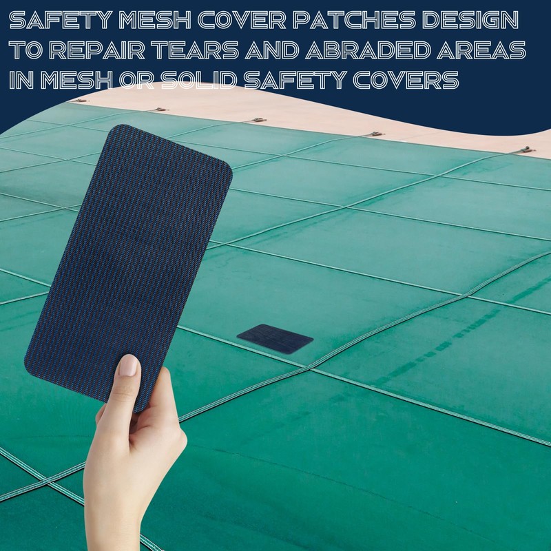 18 Pcs Pool Safety Cover Patch Kit Swimming Pool Cover