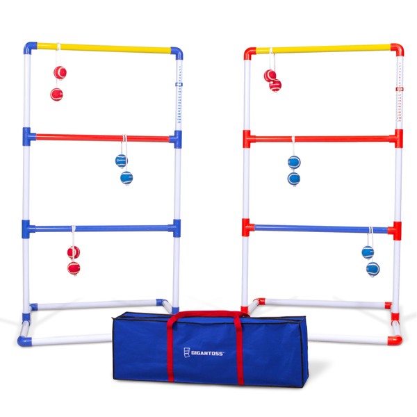 GoSports Premium Ladder Toss Outdoor Game Set with 6 Bolo