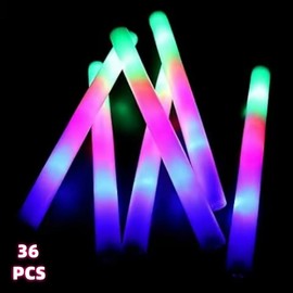 12pcs LED Neon Sign Illuminated Candles Lantern Set with Three On Off Light Modes for Event Decorations at Weddings Festivals Parties Concerts Dates and Summer Essentials:_38PCS