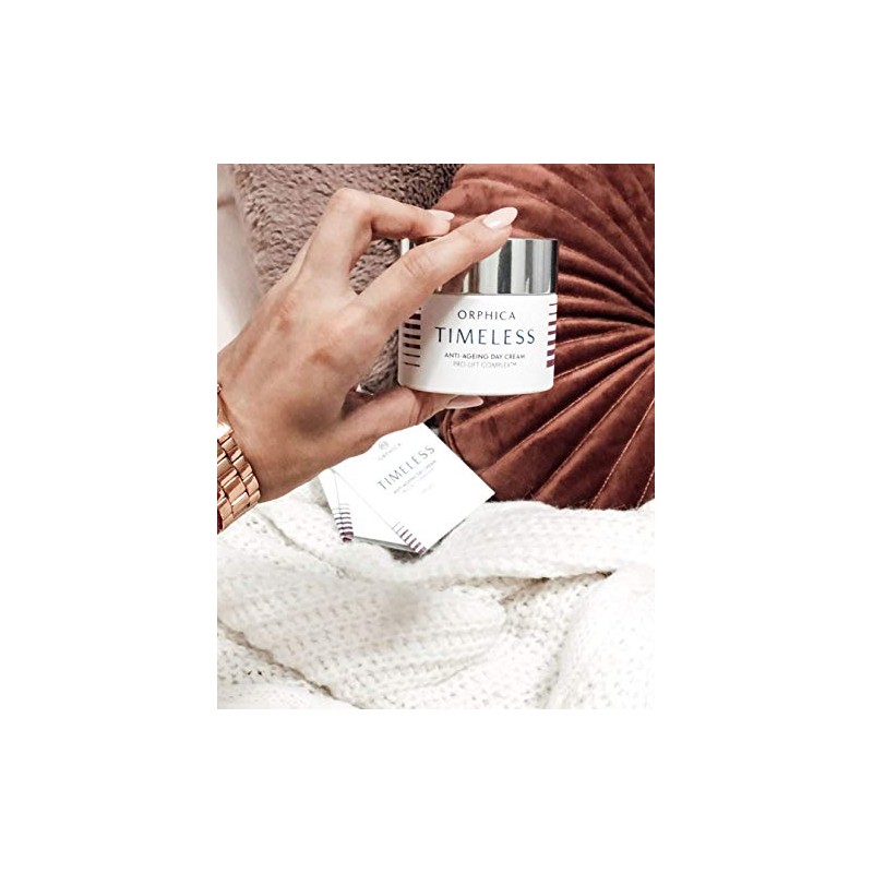 ORPHICA ANTI-AGING TIMELESS Crema de día, triple efecto antiarrugas, piel