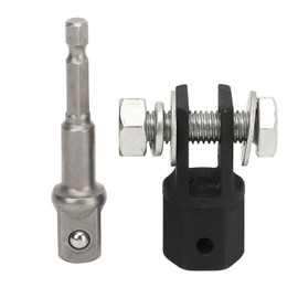 1/2 Inch Scissor Jack Adapter Firm Connection Rugged Reliable Stable Scissor Jack Drill Adapter for Impact Wrench