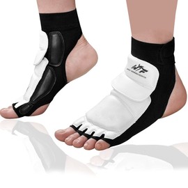 Kitchnexus Taekwondo Foot Protector Ankle Brace Ideal for Martial Arts, Punch Bag, Sparring, Training, Freefight, Kickboxing