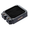 Alphacool NexXxos XT45 Full Copper Radiator, 140mm, Single Fan, Black