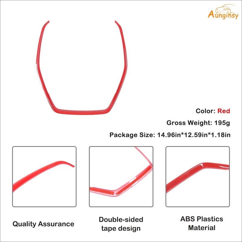 Aunginsy Center Console Navigation Panel Trim Cover Compatible with Subaru
