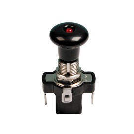 Pilot LA_45570 Push-Pull Switch with Red LED 12 V 10 A