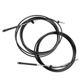 XTSZHDSL 2pcs Throttle and Shift Cables CC17919 Compatible for Mercury Mariner Outboard Motor GEN I Throttle Cable (19FT)