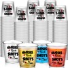 Nuogo 50 Pcs Nurse Need Shots Too Shot Glasses 2.87oz
