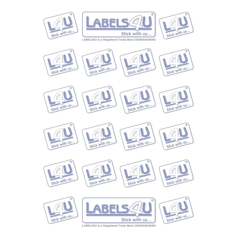 LABELS4U 100 A4 Sheets of 14 Labels Per Sheet 99.1x38.1mm