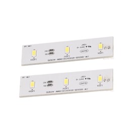 2Pcs Refrigerator Led Light Strip Bar Freezer Bx02B Light Bar 12V Sw Sw Bx02B Dc Freezer Kitchen Pantry Freezer Fridge Refrigerator Thermometers