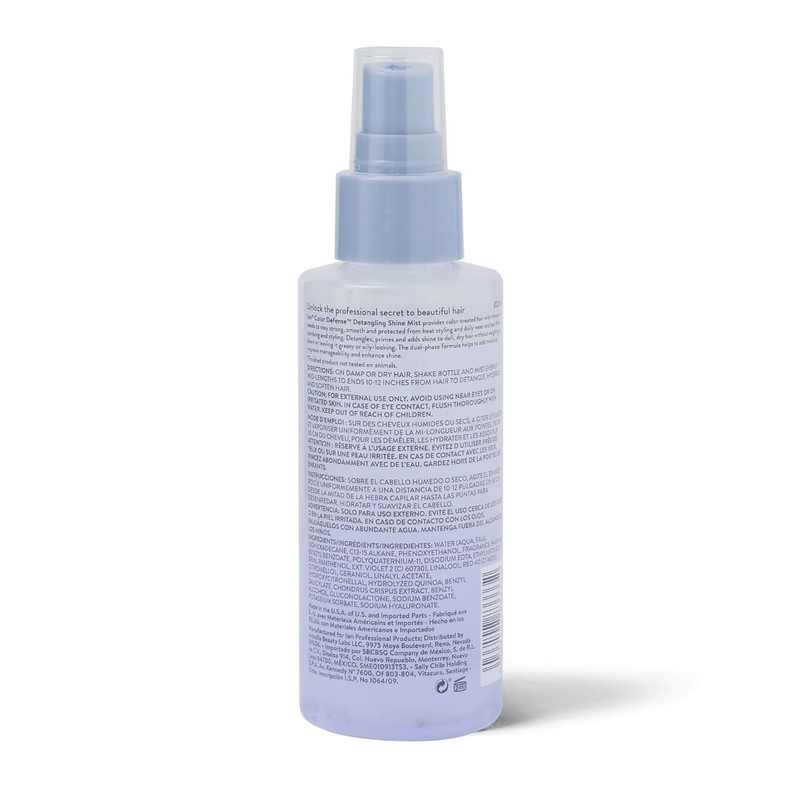 ion Color Defense Detangling Shine Mist