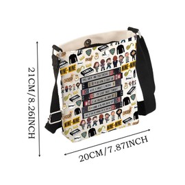 JYTAPP TV Show Cosmetic Bag Precinct Gift Fans Gift Travel Makeup Bag (Crossbody Bag)