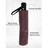 UK-UNIQUE Windproof Umbrella Windproof Travel Umbrella - Compact, Light, Automatic,