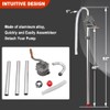 Lever Action Barrel Pump, 5 to 55 Gallon Drum pump,