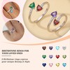 Diamond Rings for Women, February Birthday Gifts for Women Valentines