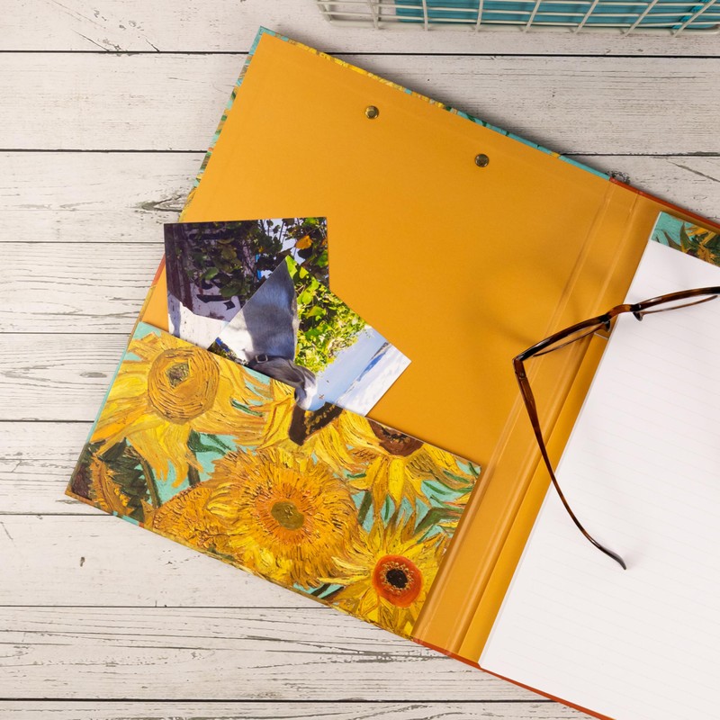 Robert Frederick A4 Clipboard Folder with Notepad | Van Gogh
