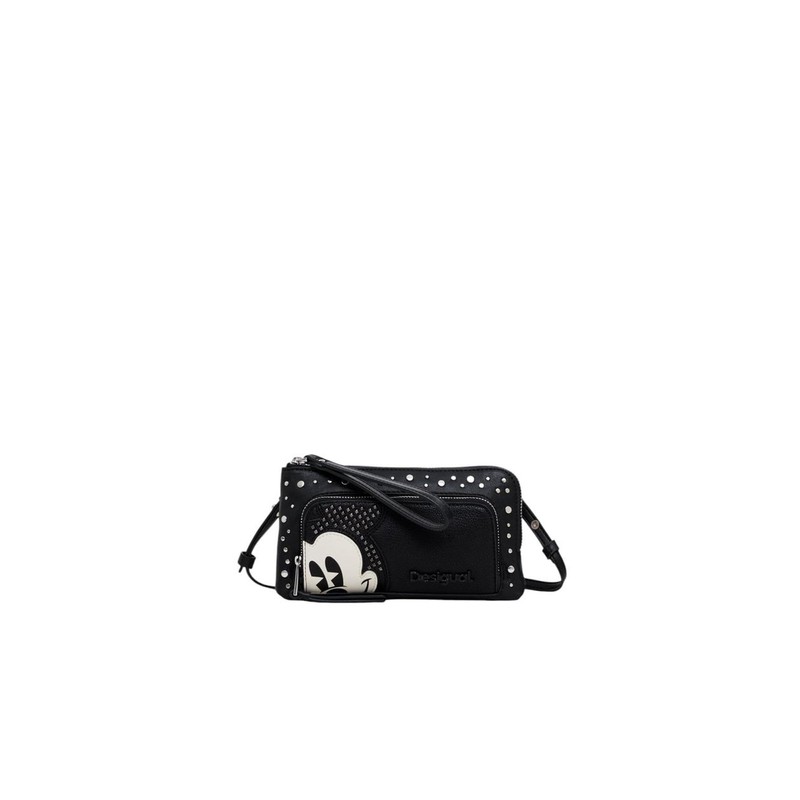 Desigual Women's Accessories PU Others Bi-Fold Wallet, Black, black