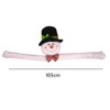 Plush Santa Claus Snowman Topper Hugging Tree Topper for Christmas