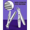 SZQHT Toenail Clippers for Thick & Ingrown Toenails, Heavy-Duty Nail