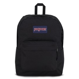 JanSport SuperBreak One Backpacks - Durable, Lightweight Bookbag with 1 Main Compartment, Front Utility Pocket with Built-in Organizer - Premium Backpack, Black