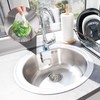 Pack of 300 Disposable Sink Filter, Kitchen Sink Strainer Bag,
