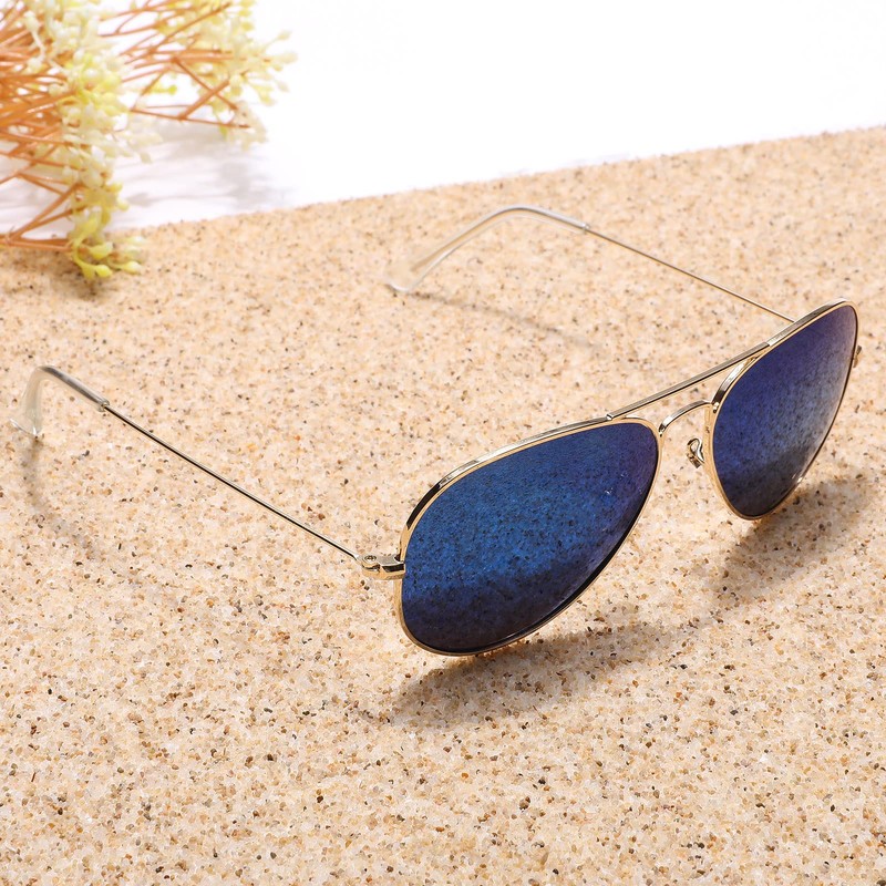 Pro Acme Classic Polarized Pilot Sunglasses for Men and Women