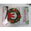 RFCO 12x18 12"x18" Welcome Christmas Reef Holidays Vertical Sleeve Flag