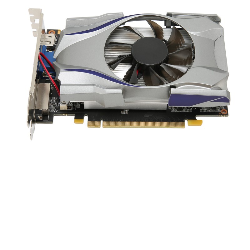Gaming Graphics Card 1GB 128Bit GDDR5 PCI Express 2.0 3200MHZ