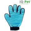 iQ-Pet Fellpflege-Handschuh | 2 Seiten: Gummi + Mikrofaser