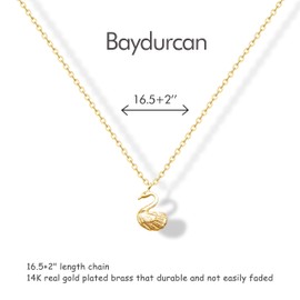 Gold Necklace for Women Virgin Mary Angel Butterfly Necklace Sister New Mom Friendship Necklace Birthday Christmas Gift, One size, Brass, Cubic Zirconia