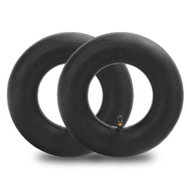 (2 Pcs) 4.10/3.50-5 Inner Tube with TR-87 Bent Valve Stem,Replacement for Wheelbarrows, Mowers, Hand Trucks and More 4.10-5 3.50-5 Tire and Tubes