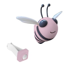 Little Bee Car Air Vent Clip, Cute Car Air Freshener Gift, Automobile Perfume Air Conditioning Vent Accessories for Car, Auto Interior Decorations (Pink, 1PCS)