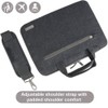 TECHGEAR Case for 12.8" - 13.3" Laptops, Portable Multi-function Laptop
