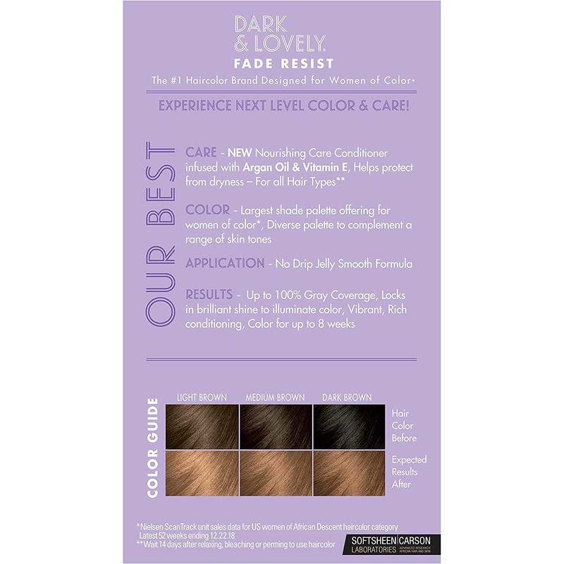Dark & Lovely Fade Resistant Rich Conditioning Color, Honey Blonde,