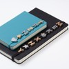 Moleskine Pin for Notebook or Planner Letter O, Letter Pin,