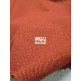 Ponte De Roma Jersey Knit Spandex Fabric DIY Fashion Clothing Accessories 2 Way Stretch (Mustard)