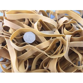 10 x Large Thick 6 inch x 1/2 inch Wide Rubber Elastic Bands No.89 152.4mm x 12.7mm
