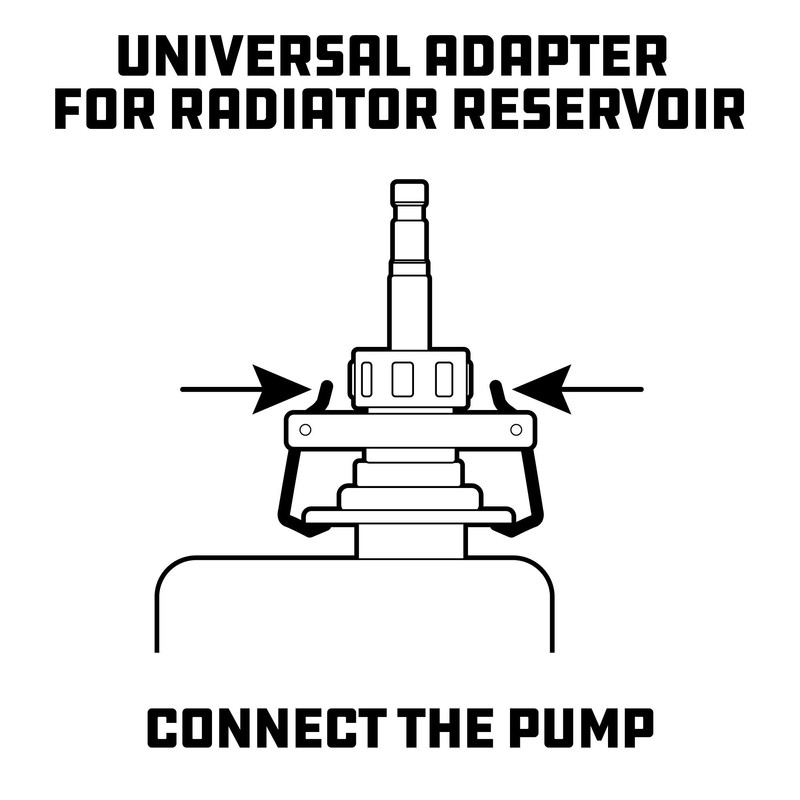 Powerbuilt Cooling System Adapter Set, 8 Piece, Cooling System Pressure