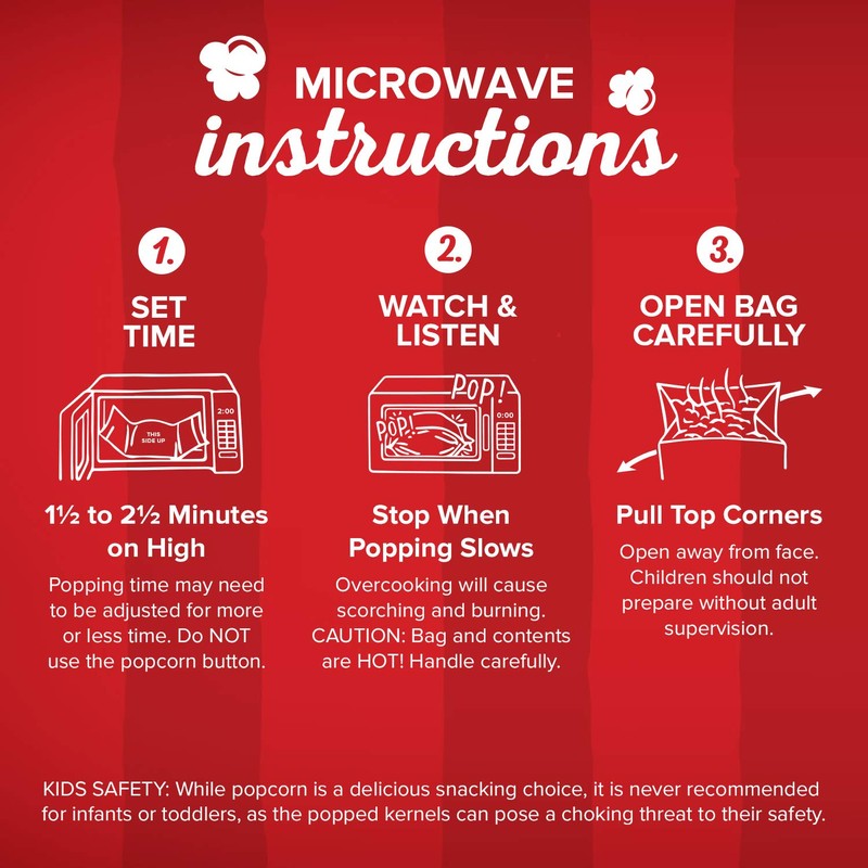 Orville Redenbacher’s Microwave Popcorn, Kettle Corn, 3g Fiber Per Serving,
