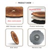 XNM MDF Wood Wall Clock for Living Room Decor -