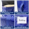 12 Pack Extra Heavy Duty Large Moving Bags with Strong